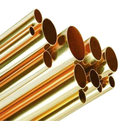 Трубка трубки ASTM C22000 99,9% чистая прямая H62 тонкостенная ETP точности безшовные латунные прямая медная