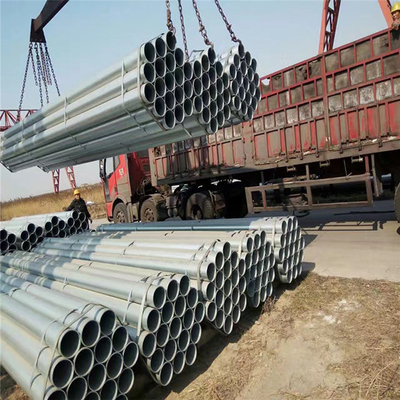 Труба стали 2-4mm оцинкованной стали горячего погружения Q195 Q235 Q345